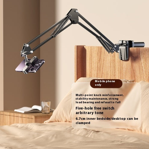 Applicable To IPad Mobile Phone Lazy Person Bracket Tablet Bedside Cantilever Desktop Live Streaming Shooting Bed Universal Shelf
